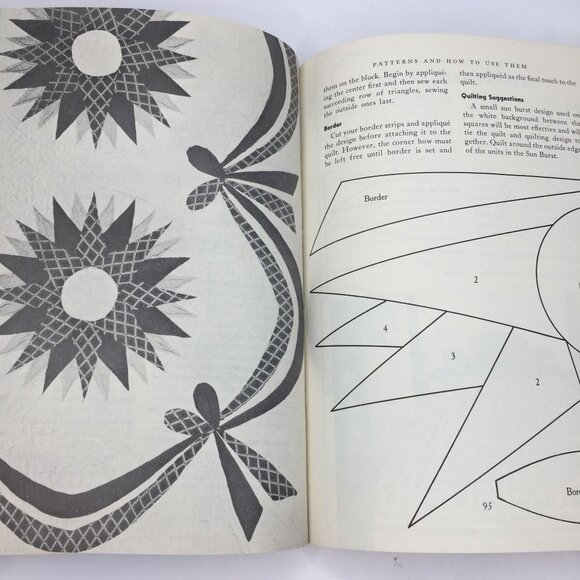 Vintage 1948 The Standard Book Of Quilt Making And Collecting Marguerite Ickis - Picture 6 of 13